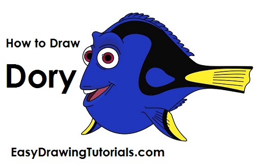 500x320 To Draw Dory