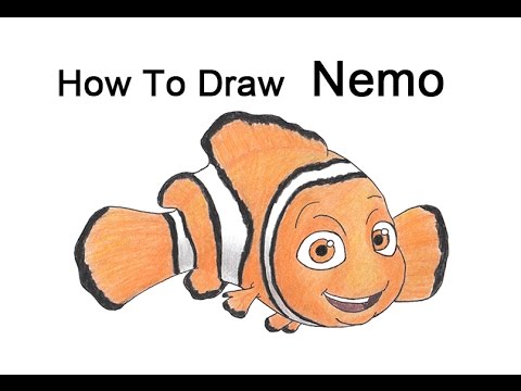 480x360 How To Draw Nemo From Finding Nemo