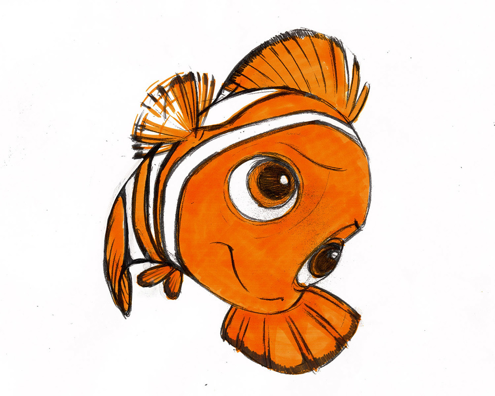 1000x801 How To Draw Anchor From Finding Nemo. Download Image Dory Narrated