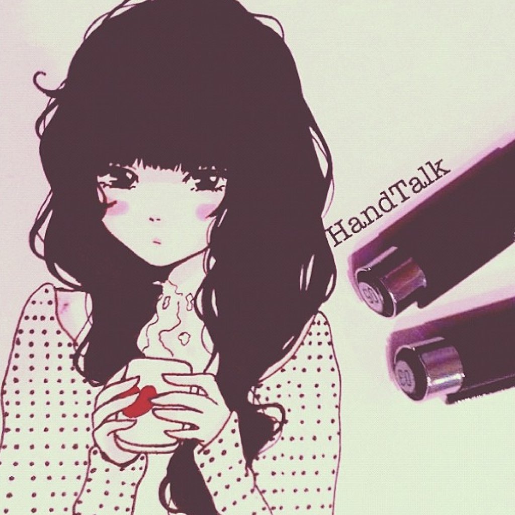 1024x1024 Old Morning Drawing By Handtalk