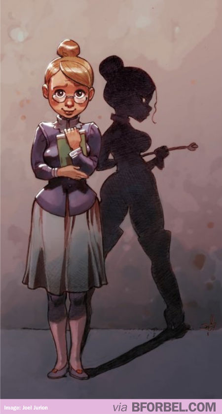 450x838 Behind Every Nerdy B For Bel