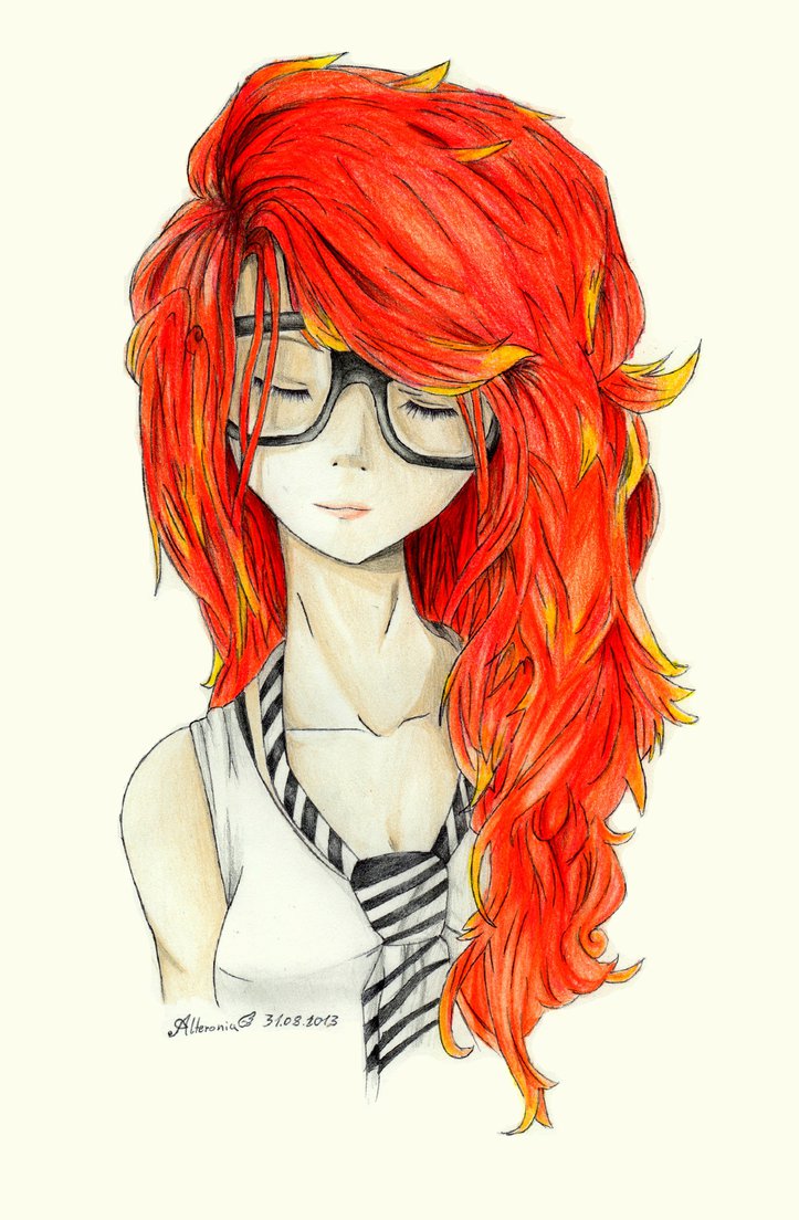 723x1104 Hipster Girl By Alteronia