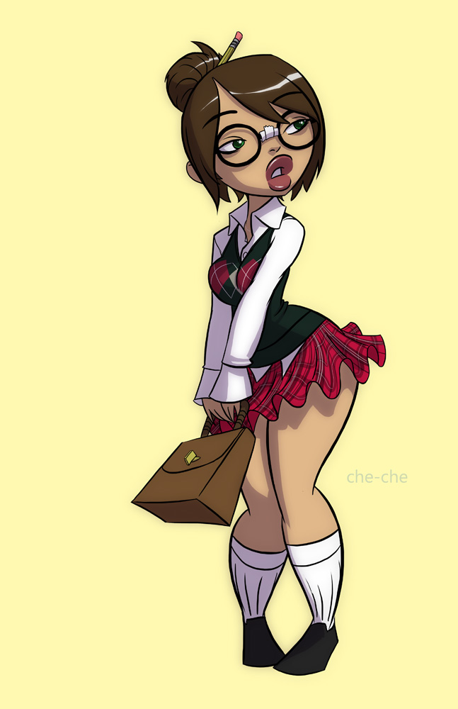 647x1000 Nerdy Girl By Ch3che