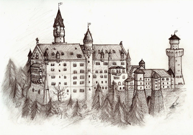 800x561 Neuschwanstein Castle By Princessmalon