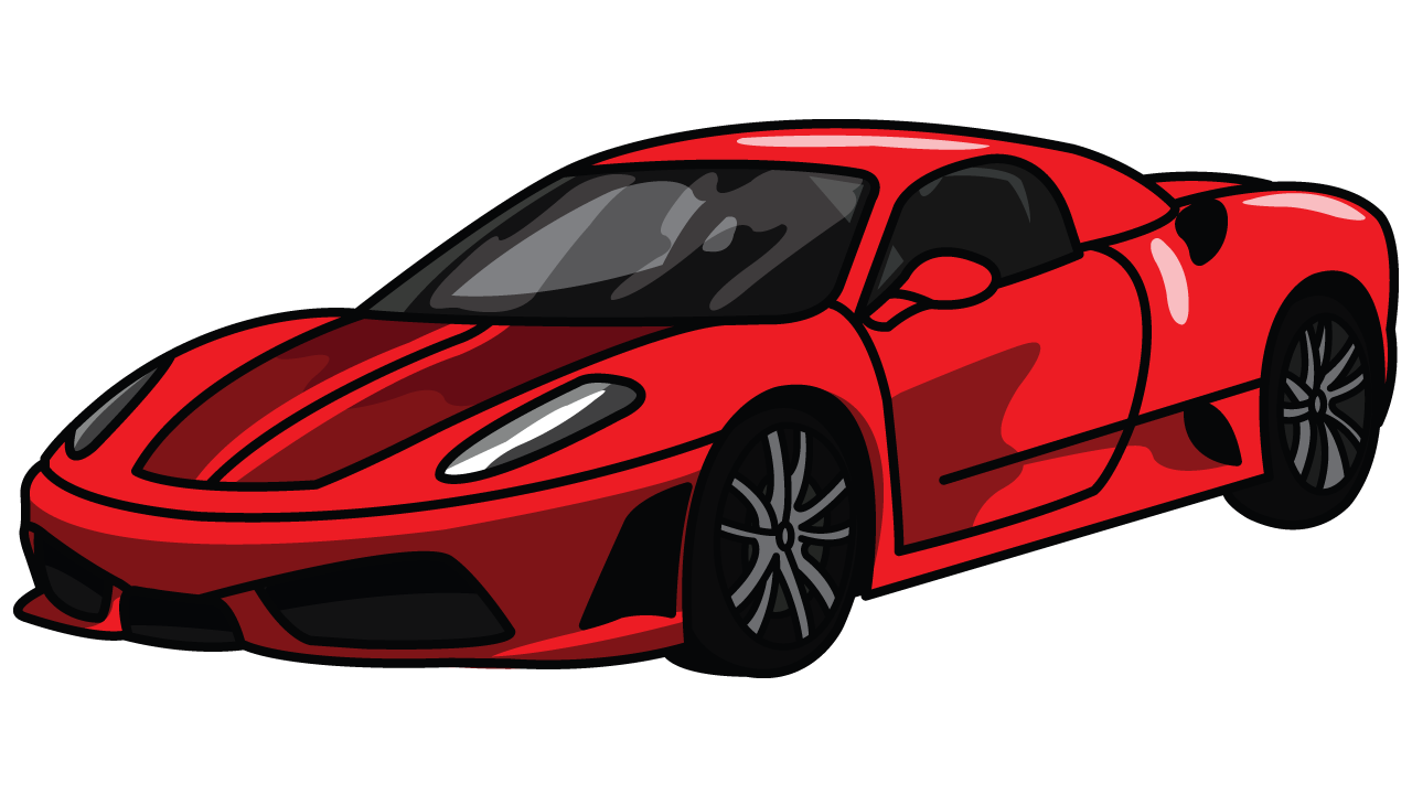 New Car Drawing at GetDrawings | Free download