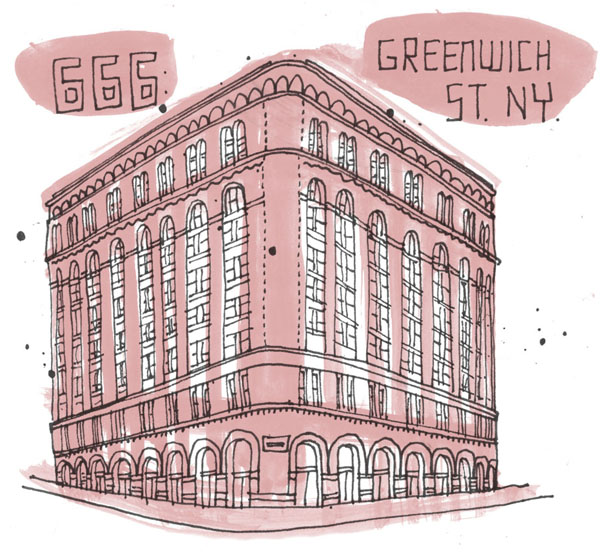 600x557 Drawing Every Building In New York Flavorwire