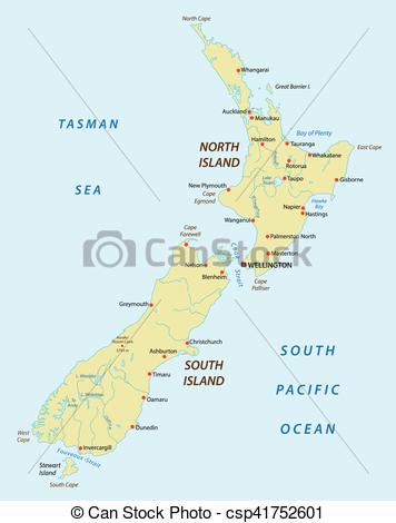 356x470 New Zealand Map. New Zealand Vector Map Vector Clipart