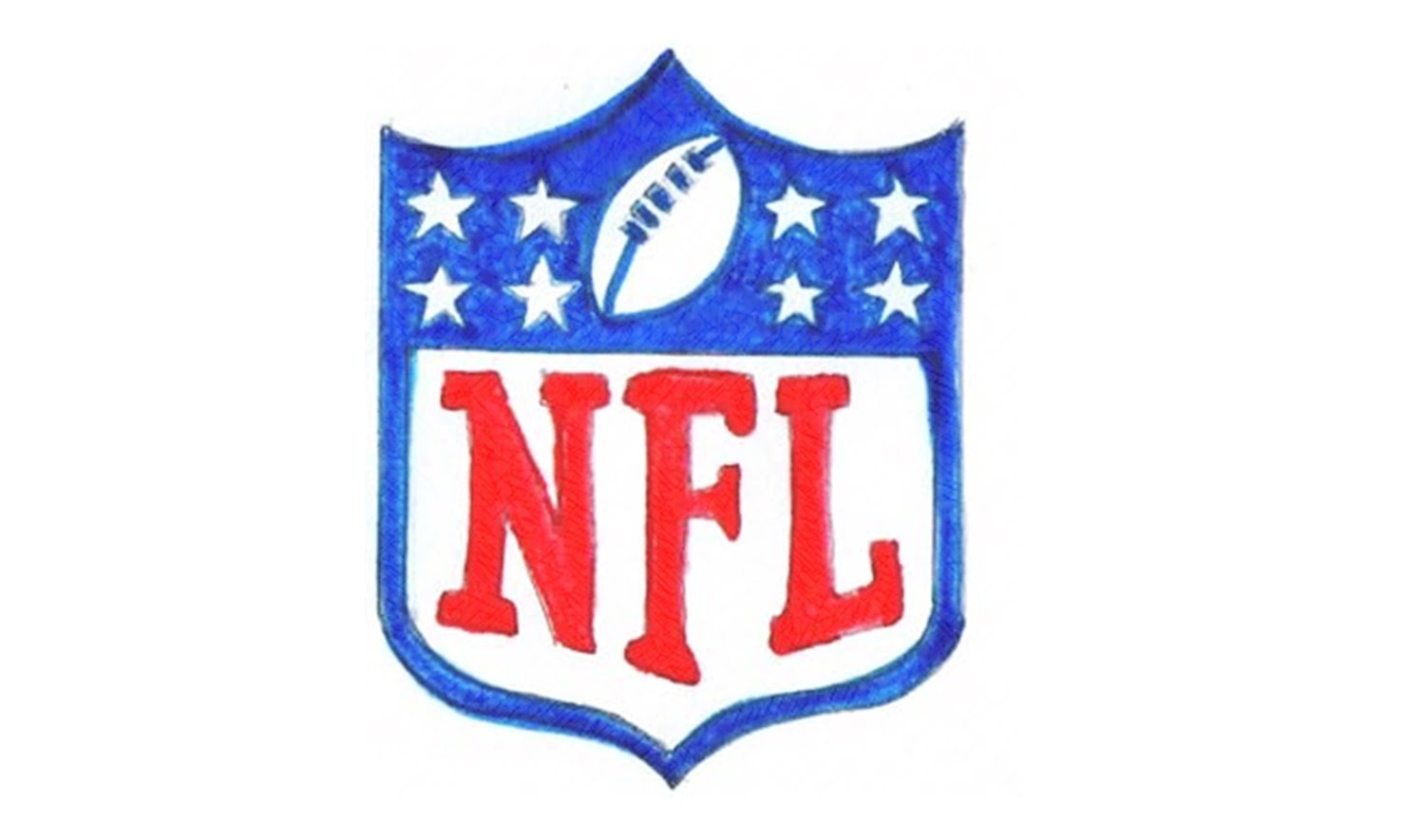 1500x885 How To Draw The Nfl Logo (Symbol, Emblem)