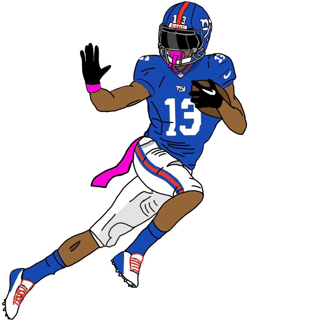 Nfl Football Player Drawing at GetDrawings | Free download