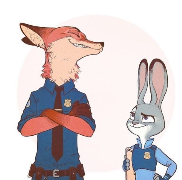 610x605 Disney, Draw, Drawing, Police, Zootopia