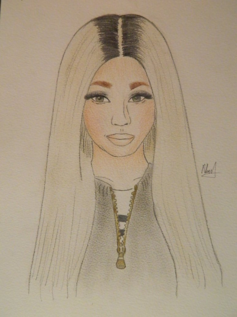 774x1032 Nicki Minaj 2013 Drawing By Nick Art By Nicolaspinzon