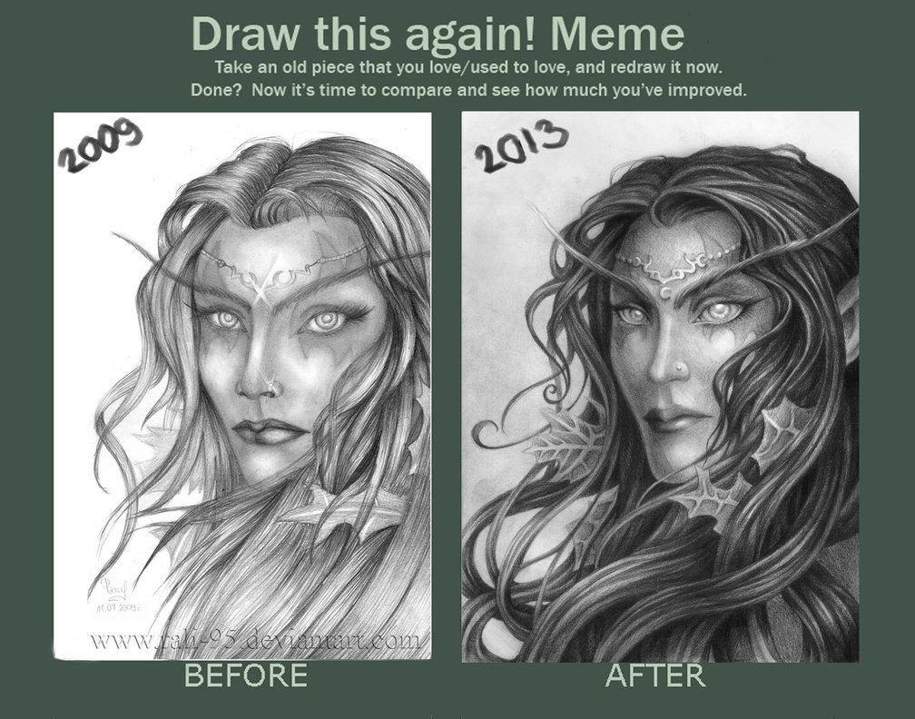 1008x792 Draw This Night Elf Again!! By Rali 95