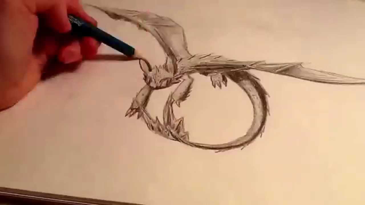 1280x720 Speed Draw Night Fury