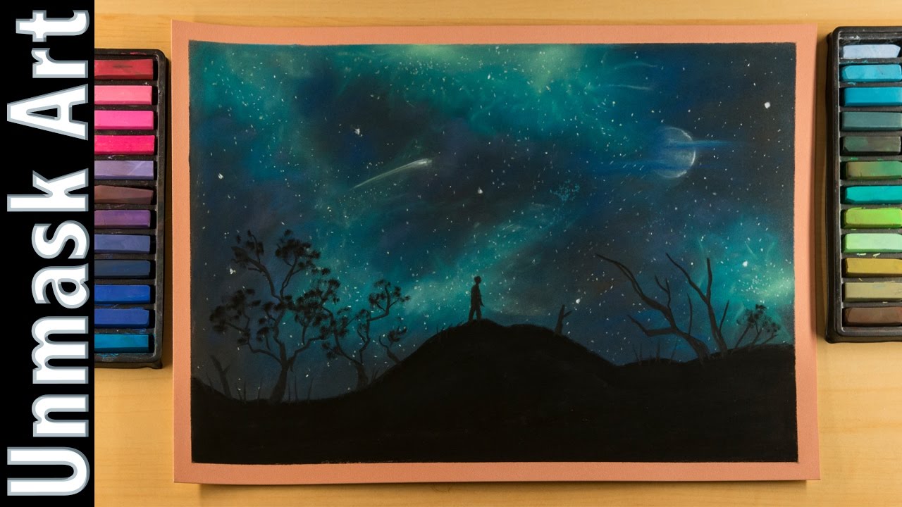 Night Sky Drawing at GetDrawings.com | Free for personal use Night Sky