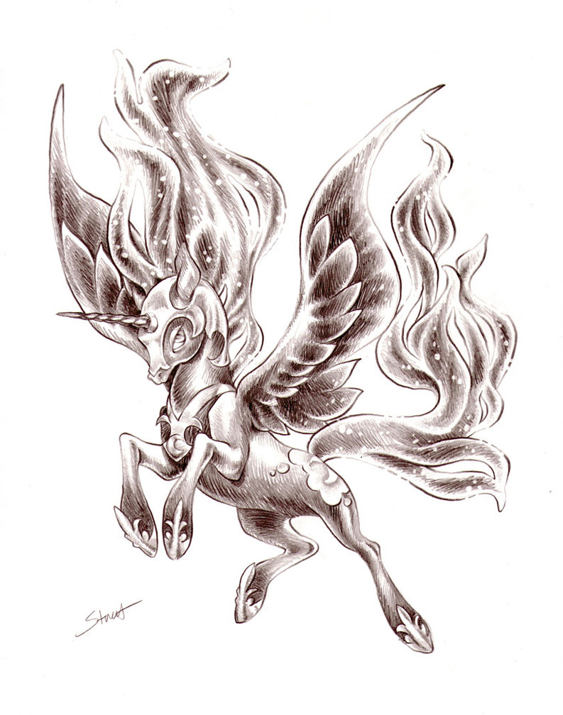 793x1008 Nightmare Moon Etsy Commission By Tamisery