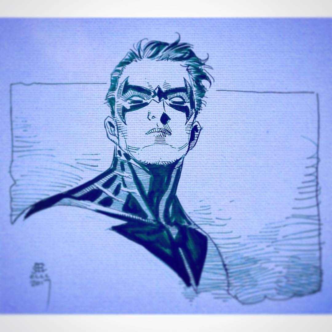 1080x1080 Jim Cheung Nightwing Drawing Ideas Teen Titans