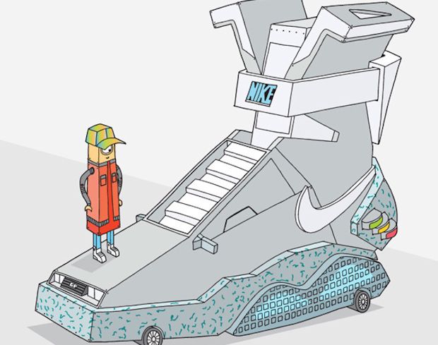 620x489 Image Result For Nike Dope Back To The Future