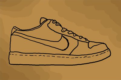 400x266 How To Draw Nike Shoes (With Pictures) Ehow