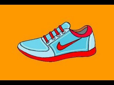 480x360 How To Draw Nike Shoes