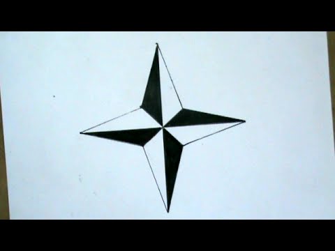 480x360 How To Draw Ninja Star Very Simple