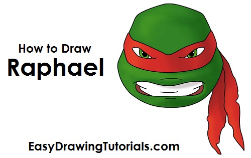 500x315 How To Draw Raphael (Tmnt)