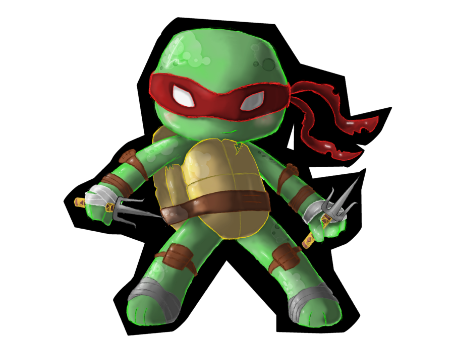 900x675 Tmnt Chibi Raphael By Animewaterfall