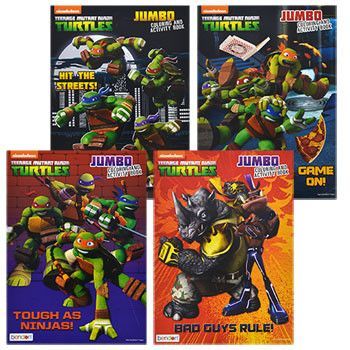 350x350 Nickelodeon Teenage Mutant Ninja Turtles Coloring And Activity