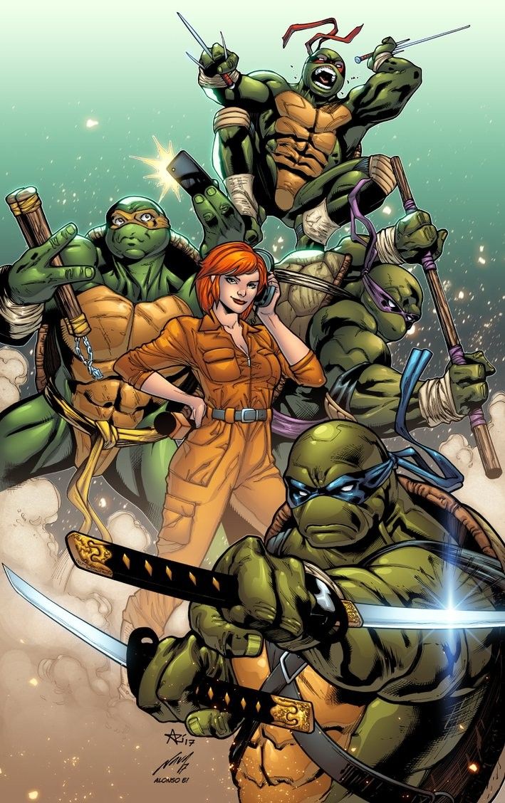 709x1128 Ninja Turtles Amp April Cartoons Comics Drawings Games