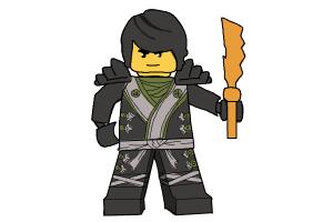 300x200 How To Draw Jay From Lego Ninjago