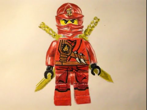 480x360 How To Draw Kai From Ninjago 2015