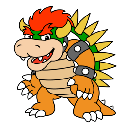 260x260 Learn How To Draw Bowser The Main Villain In Nintendo's Popular