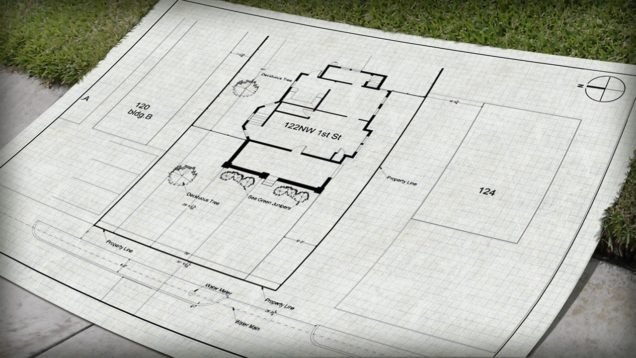 1280x720 Drawing A Site Plan In Autocad Pluralsight