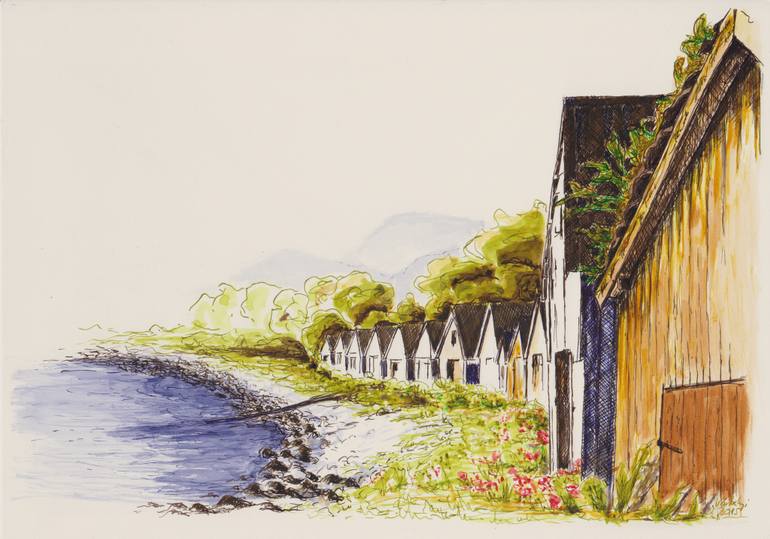 770x539 Saatchi Art Norway Drawing By Lilla Varhelyi