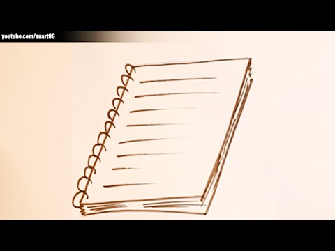 480x360 How To Draw A Notebook