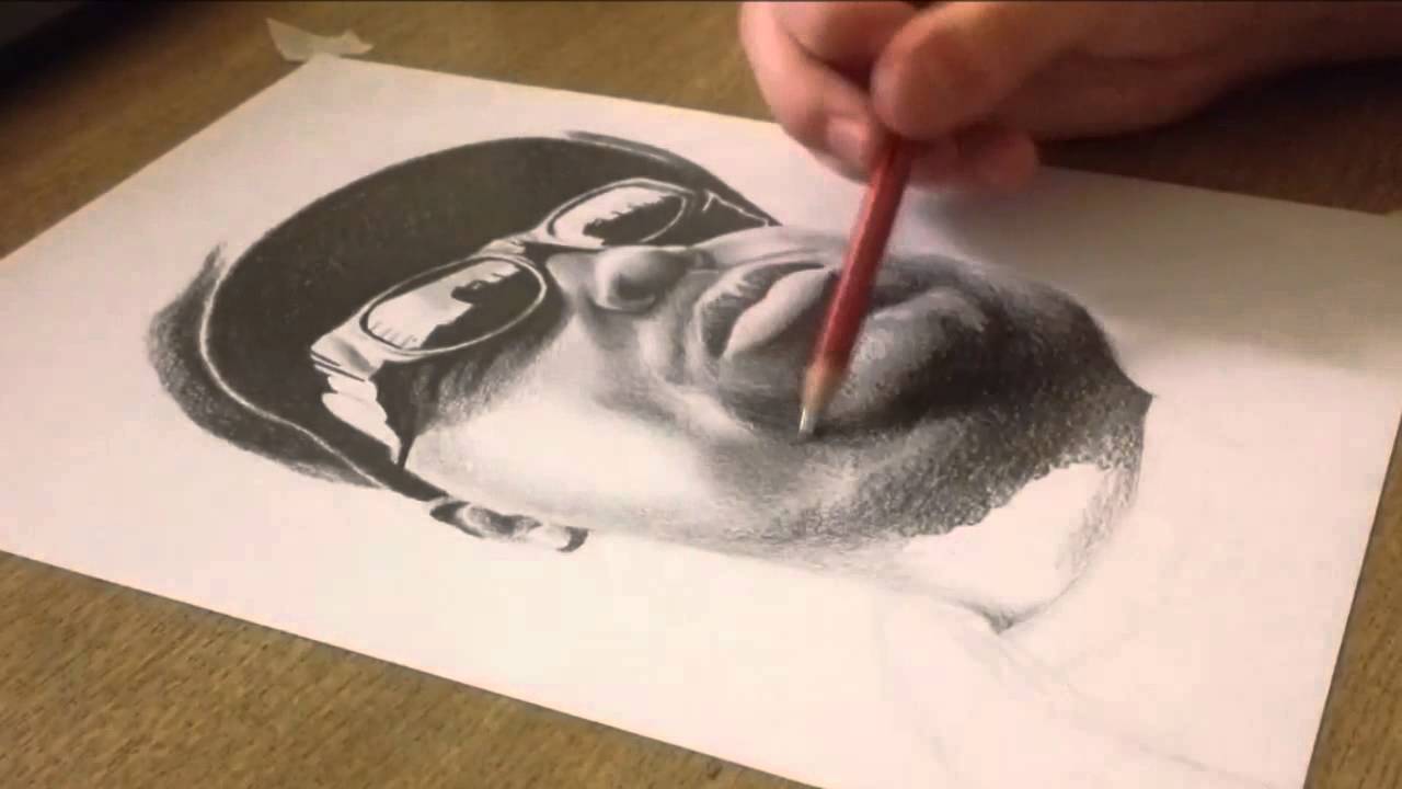1280x720 Drawing Notorious B.i.g Biggie Smalls