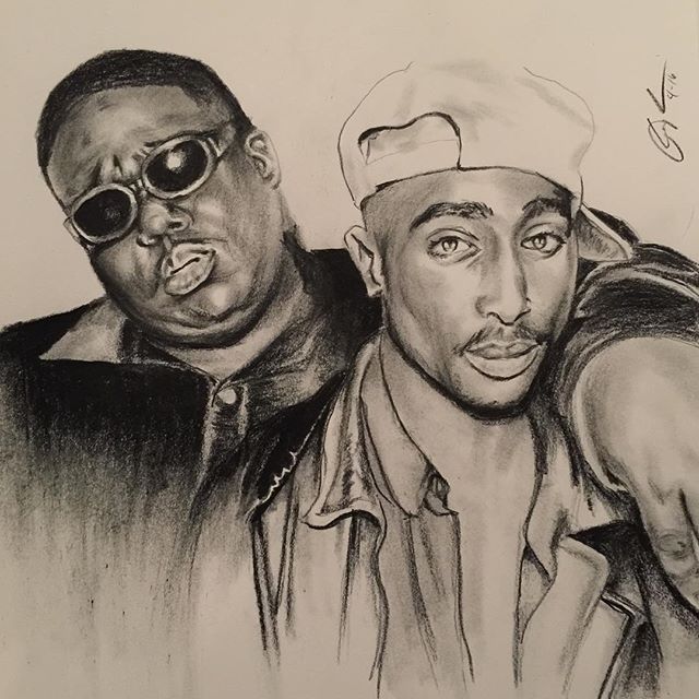 Notorious Big Drawing at GetDrawings | Free download