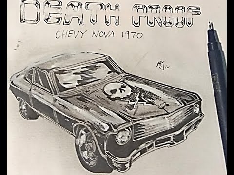 480x360 How To Draw A 1970 Chevy Nova (Death Proof)
