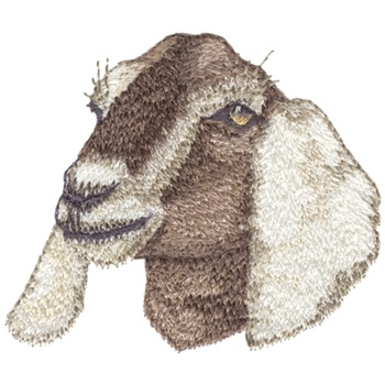350x350 Sm. Nubian Goat Embroidery Design Annthegran