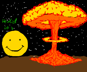 300x250 Smiley Causes Nuclear Explosion