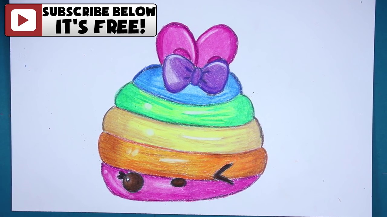 1280x720 How To Draw Num Noms Series 3 Rainbow Pop Learn How To Draw Num