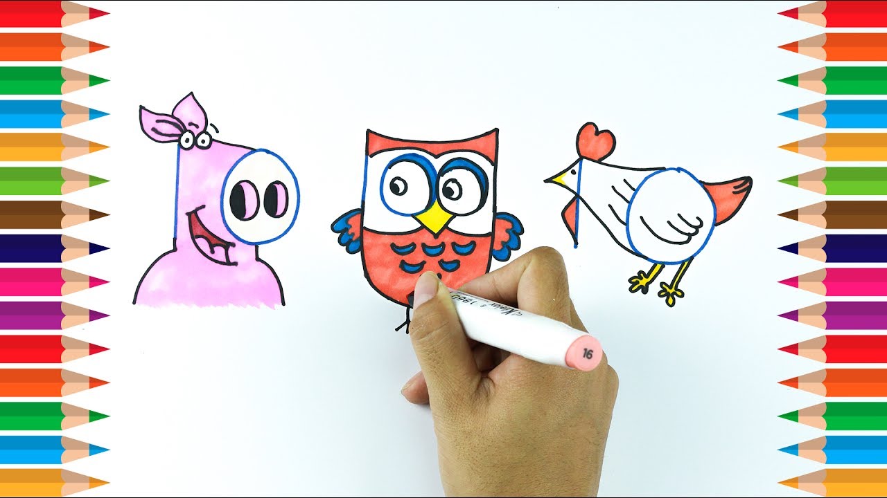 1280x720 How To Draw Using Numbers Draw Using Number 10 Learn Drawing