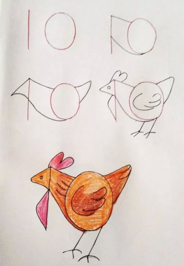 590x852 Number 10 Chicken Kenzie's Drawings Number 10