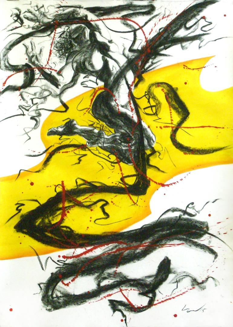 770x1079 Saatchi Art Number 13 Drawing By Richard Claraval