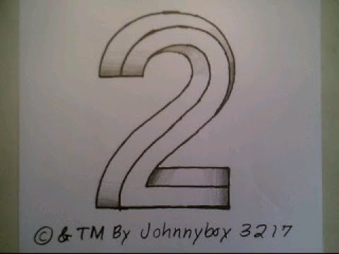 Number 2 Drawing at GetDrawings | Free download