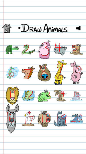 300x533 Drawing Animals With Numbers On The App Store