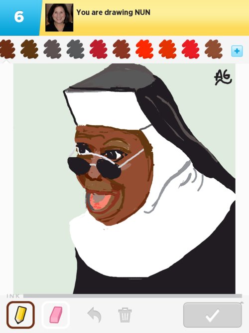 500x667 Nun Drawings