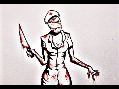 480x360 How To Draw Silent Hill Nurse