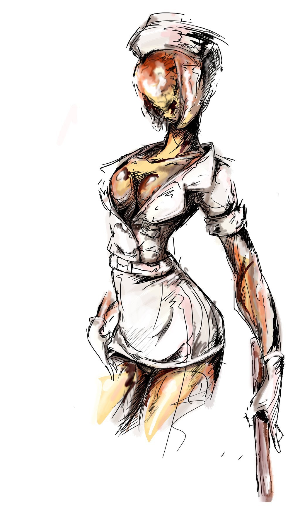 1024x1742 Silent Hill 2 Nurse By Agacross