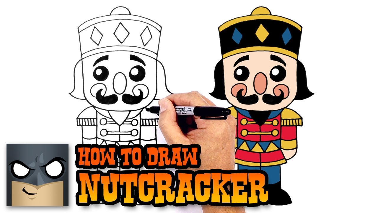 1280x720 How To Draw A Nutcracker Holiday Drawing Lesson