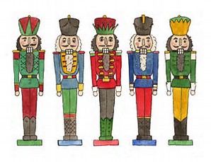 298x229 Image Result For Nutcracker Drawing Christmas Watercolors
